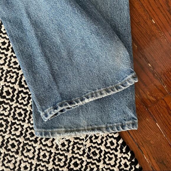 90s Lee Men’s Straight Leg Jeans Medium Wash Vintage Look 38X34 - Picture 10 of 10